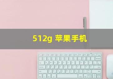 512g 苹果手机